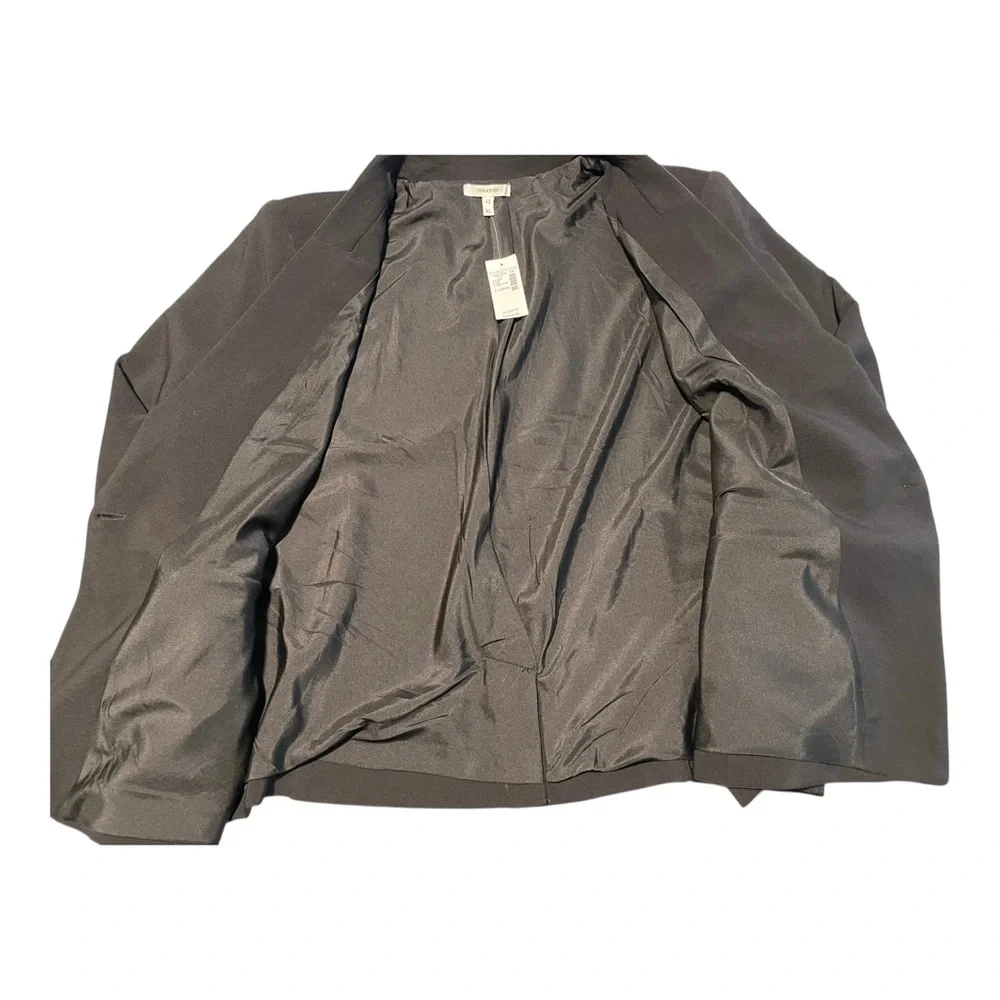 Maurices New w Tags Black Single Button Blazer Jacket Women's Size XL Career